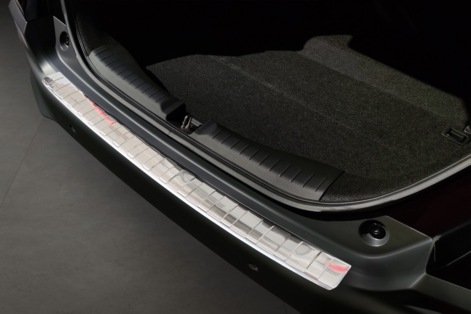 Bumperbeschermer Honda Jazz IV 2020-heden 5-deurs hatchback RVS geborsteld