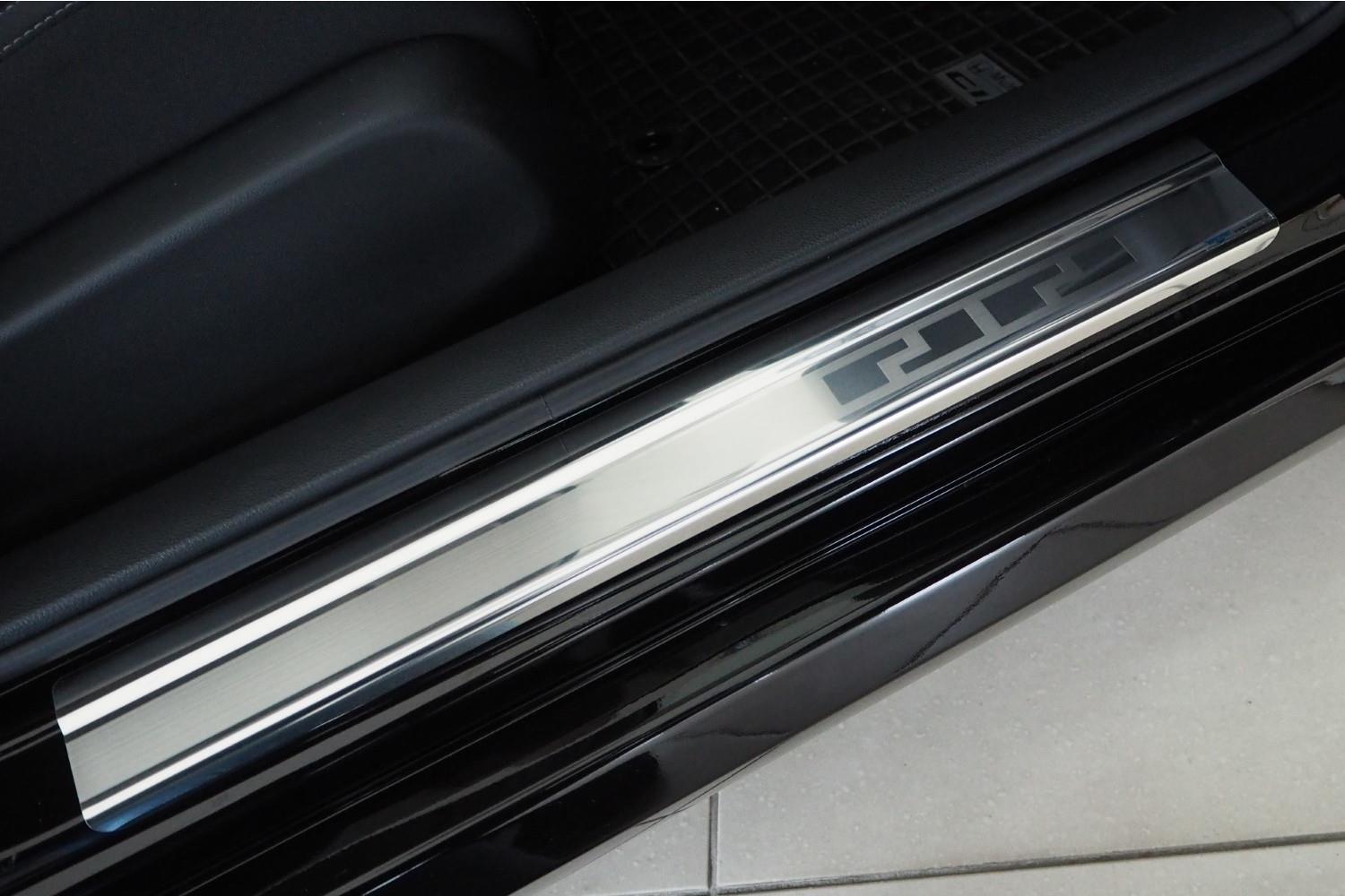 Instaplijsten geschikt voor Honda Civic X 2017-2021 4 & 5-deurs RVS geborsteld