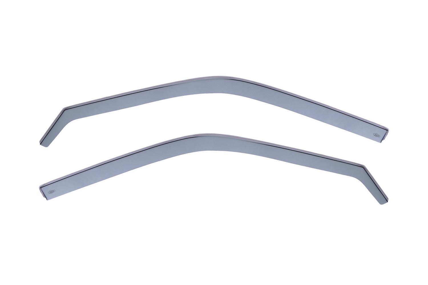 Side wind deflectors suitable for Honda Accord IV 1989-1993 2 & 4-door front doors DGA - smoke grey (2)