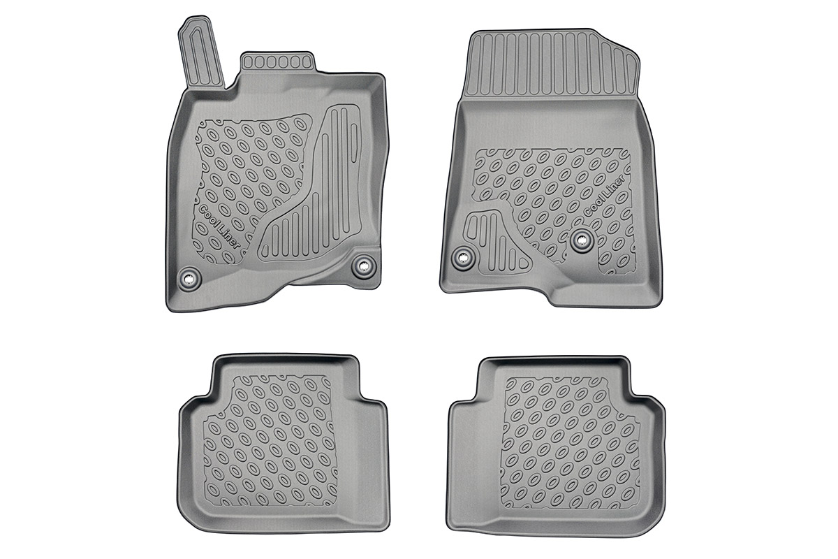 Tapis de Coffre Voiture à Couverture Complète en Cuir pour Honda Civic  8.Gen 4-door Sedan Limousine 2008 2009 2010 2011, Voiture Tapis de Coffre,  Auto Tapis de Coffre Bac Imperméable AntidéRapant 