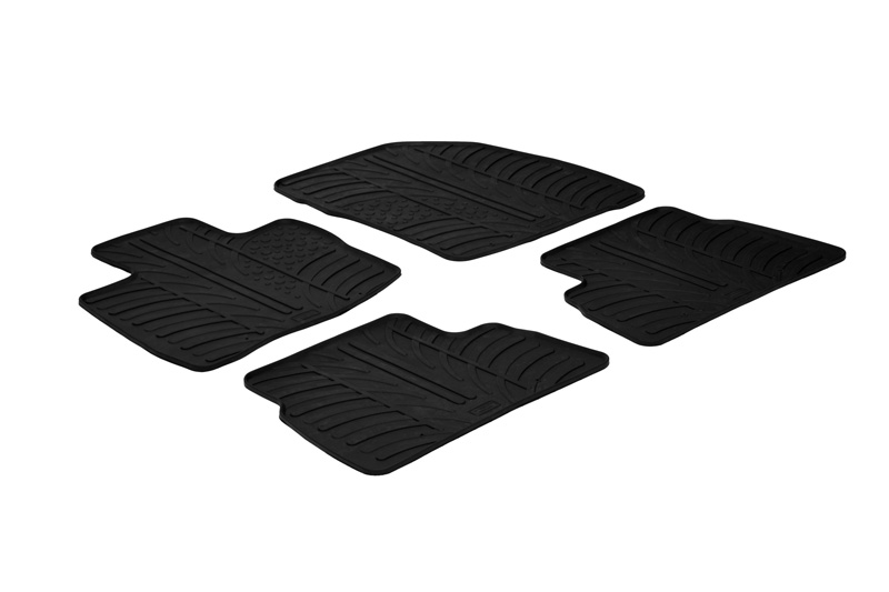 Car mats suitable for Honda Civic VIII 2005-2011 5-door hatchback Rubbasol rubber