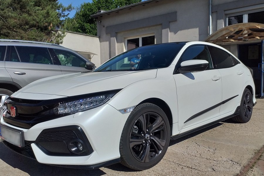 Baguettes protection convient à Honda Civic X 2017-2021 5 portes bicorps ensemble