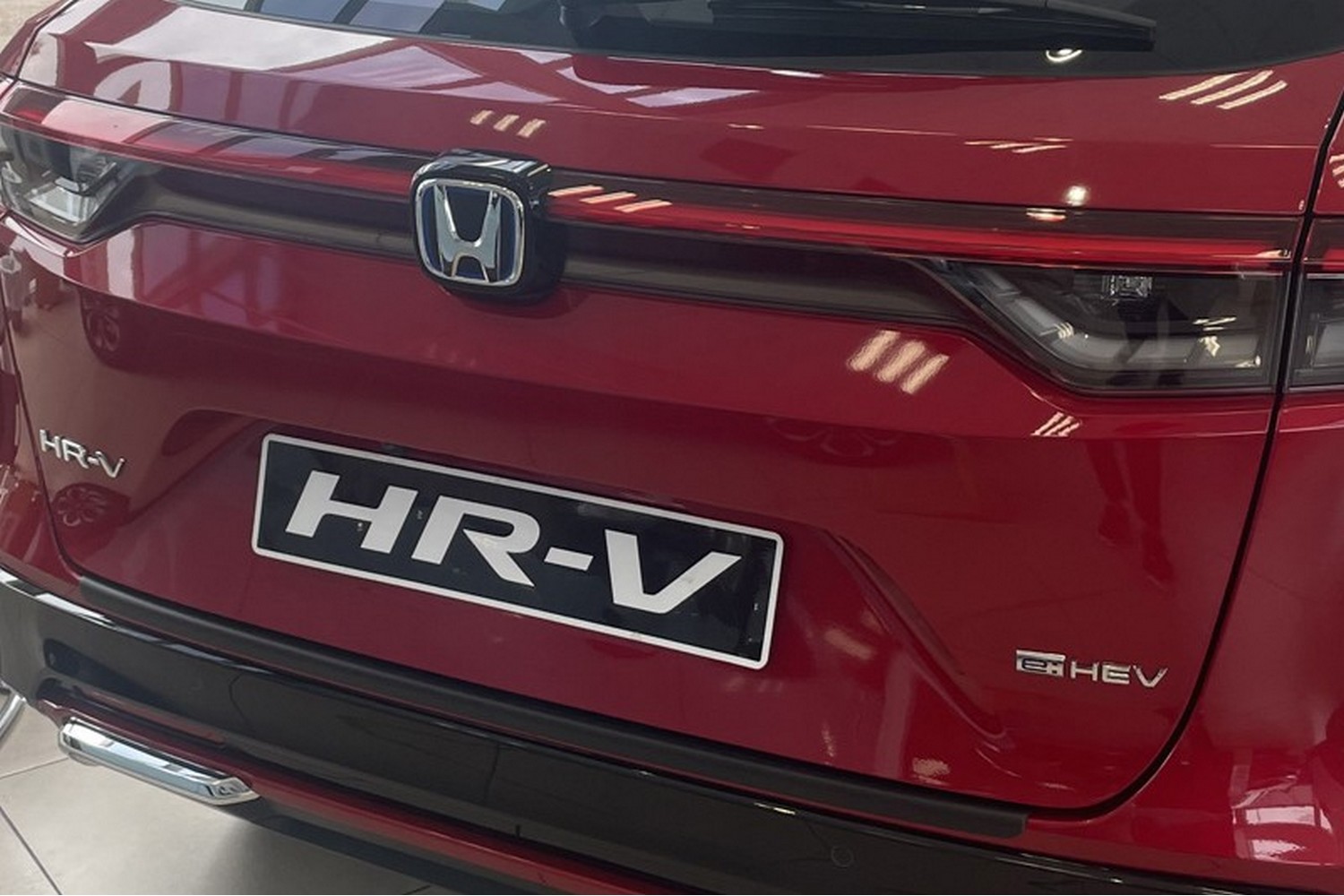 Bumperbeschermer geschikt voor Honda HR-V (RV) 2021-heden ABS - matzwart