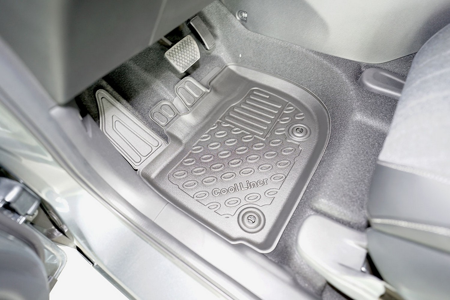 Car mats suitable for Honda Jazz IV 2020-present 5-door hatchback Cool Liner PE/TPE rubber (HON1JAFM-C) (2)