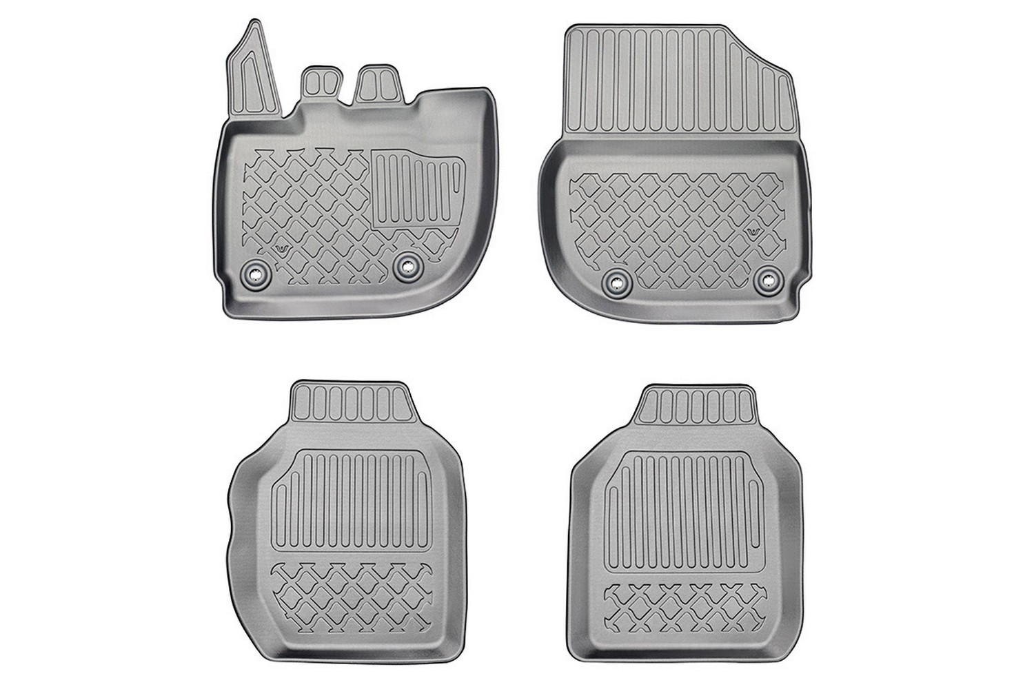Automatten geschikt voor Honda Jazz IV 2020-heden 5-deurs hatchback Guardliner PE/TPE rubber