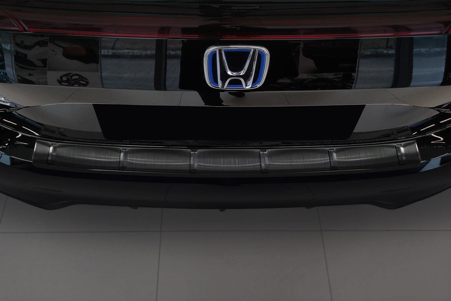 Ladekantenschutz Honda Civic XI 2021-heute 5-Türer Schrägheck Edelstahl gebürstet anthrazit