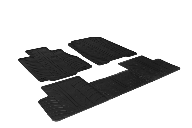 Automatten geschikt voor Honda CR-V IV 2012-2018 Rubbasol rubber