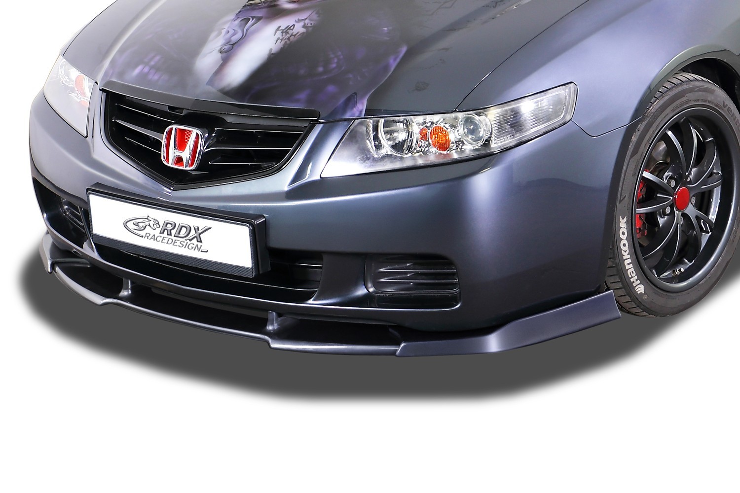 Front spoiler suitable for Honda Accord VII 2003-2006 4-door saloon Vario-X PU