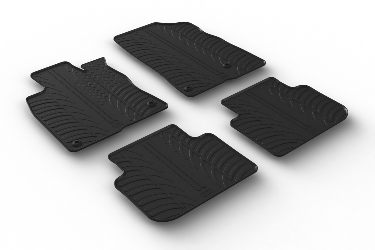 Automatten geschikt voor Honda Civic XI 2021-heden 5-deurs hatchback Rubbasol rubber