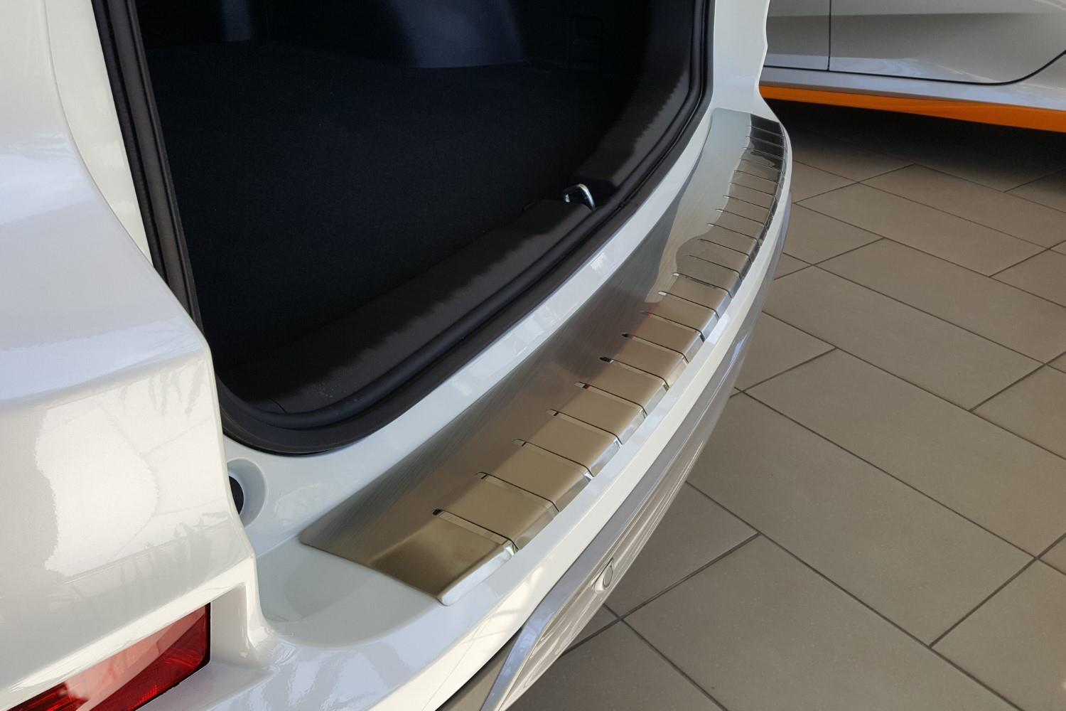Bumperbeschermer Honda CR-V IV 2015-2018 RVS geborsteld
