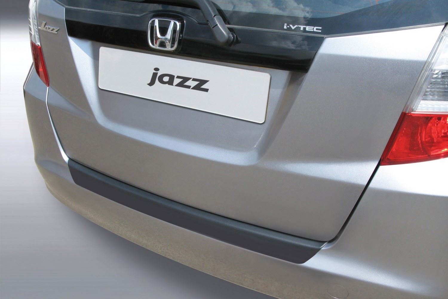 Bumperbeschermer Honda Jazz II 2011-2015 5-deurs hatchback ABS - matzwart
