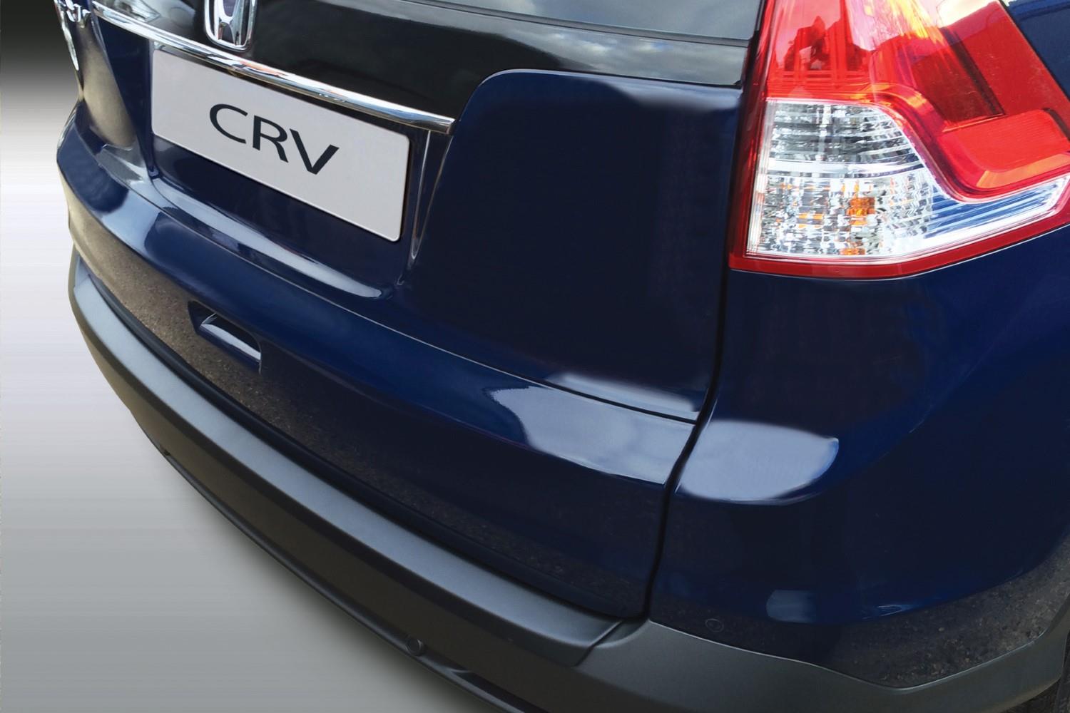 Rear bumper protector Honda CR-V IV 2012-2015 ABS - matt black