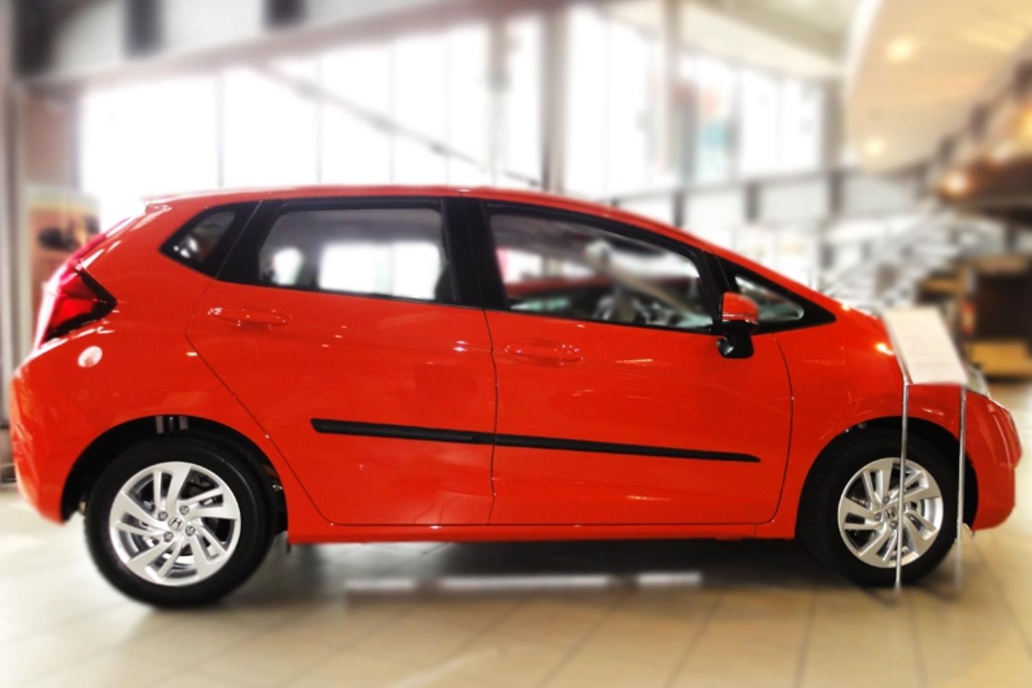 Seitenschutzleisten passend für Honda Jazz III 2015-2020 5-Türer Schrägheck Set