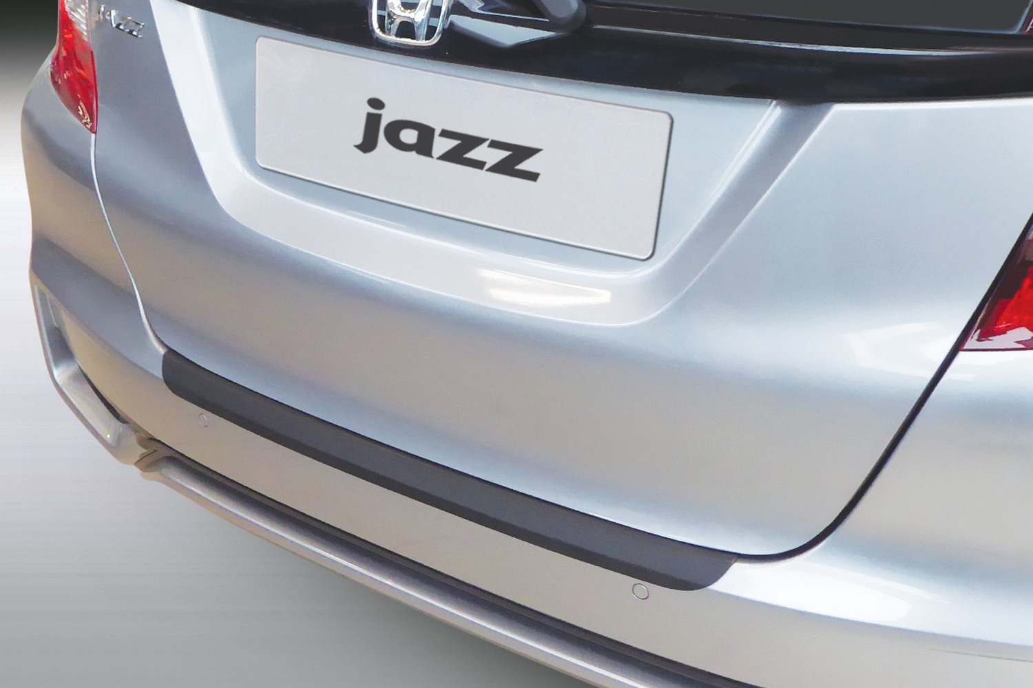 Protection de seuil de coffre convient à Honda Jazz III 2018-2020 5 portes bicorps ABS - noir mat