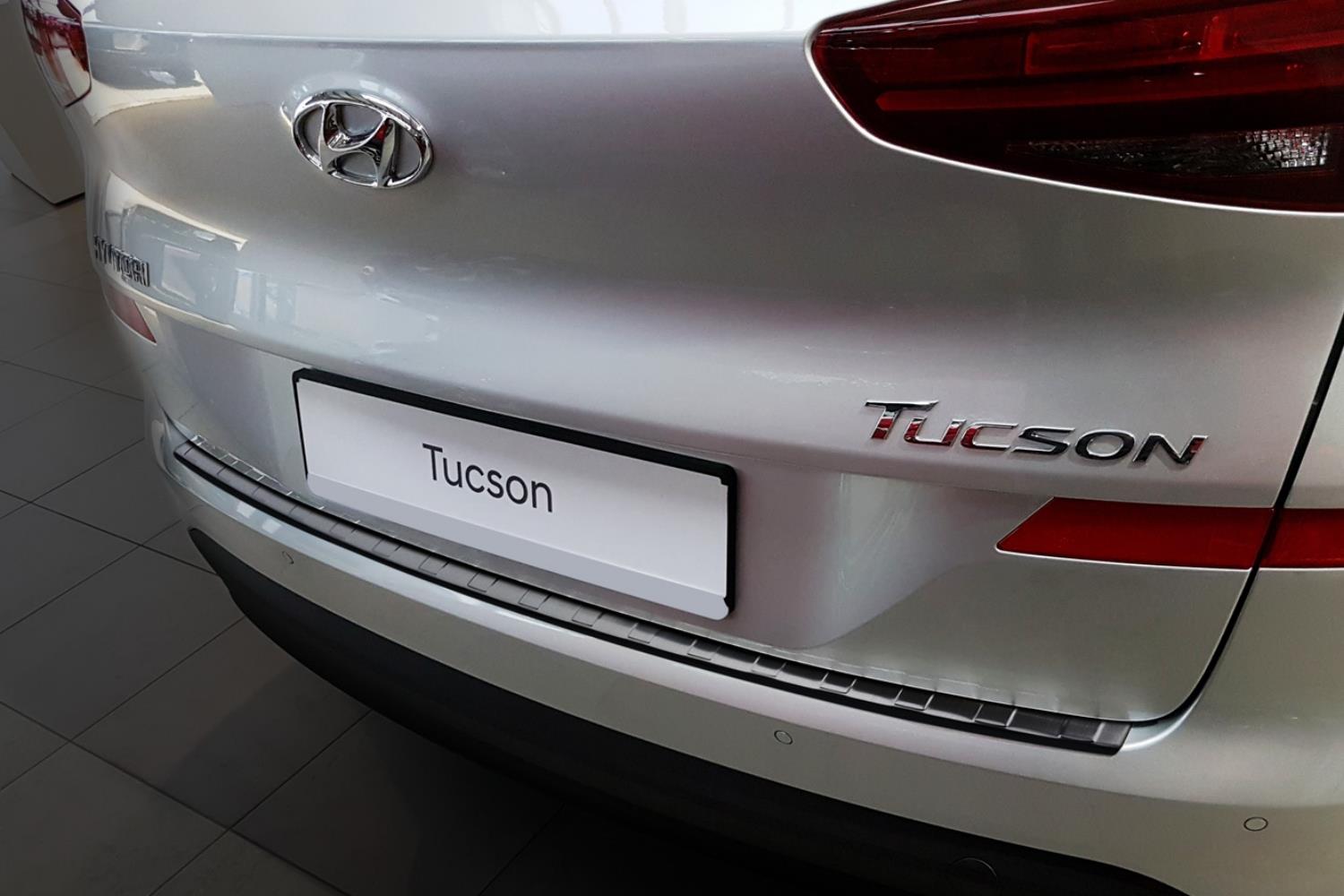 anthrazit Tucson | Hyundai CPE Ladekantenschutz (TL) Edelstahl