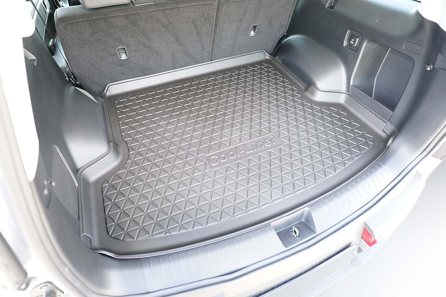 Boot mat suitable for Hyundai Santa Fe (MX5) 2024-present Cool Liner anti slip PE/TPE rubber (HYU11SFTM-C) (4)