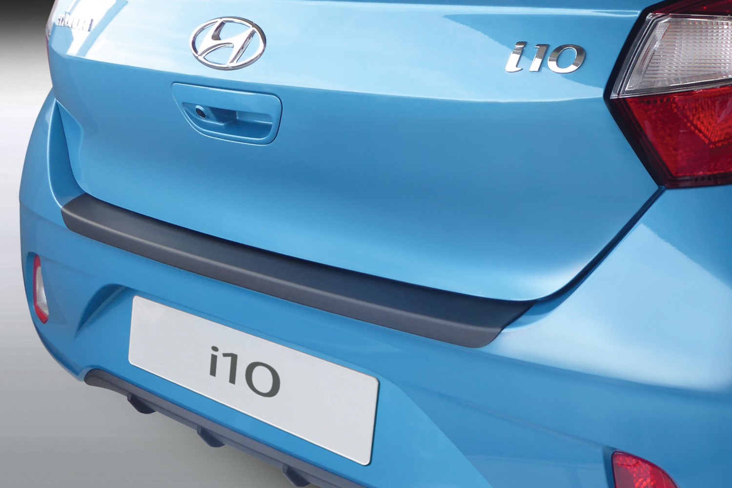 Ladekantenschutz passend für Hyundai i10 (LA-AC3) 2019-heute 5-Türer Schrägheck ABS - Mattschwarz