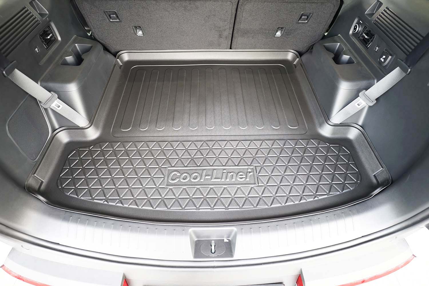 Boot mat suitable for Hyundai Santa Fe (MX5) 2024-present Cool Liner anti slip PE/TPE rubber (HYU12SFTM-C) (3)