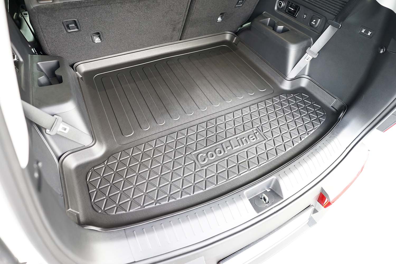 Boot mat suitable for Hyundai Santa Fe (MX5) 2024-present Cool Liner anti slip PE/TPE rubber (HYU12SFTM-C) (4)