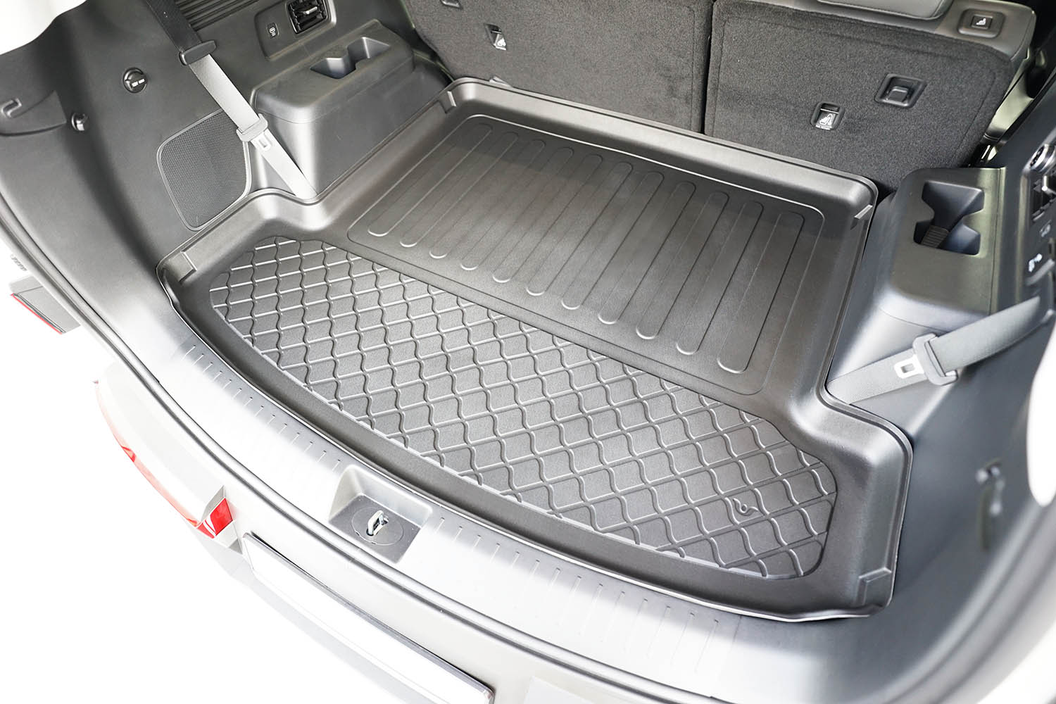 Boot mat suitable for Hyundai Santa Fe (MX5) 2024-present Guardliner anti slip PE/TPE rubber (HYU12SFTM-G) (2)