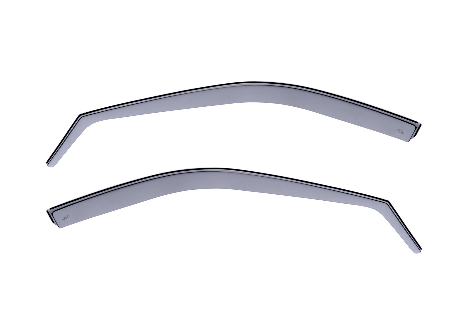 Side wind deflectors suitable for Hyundai Elantra I (J1) 1991-2005 4-door saloon front doors DGA - smoke grey (2) Side wind deflectors suitable for Hyundai Elantra I (J1) 1991-2005 4-door saloon front doors DGA - smoke grey (2)