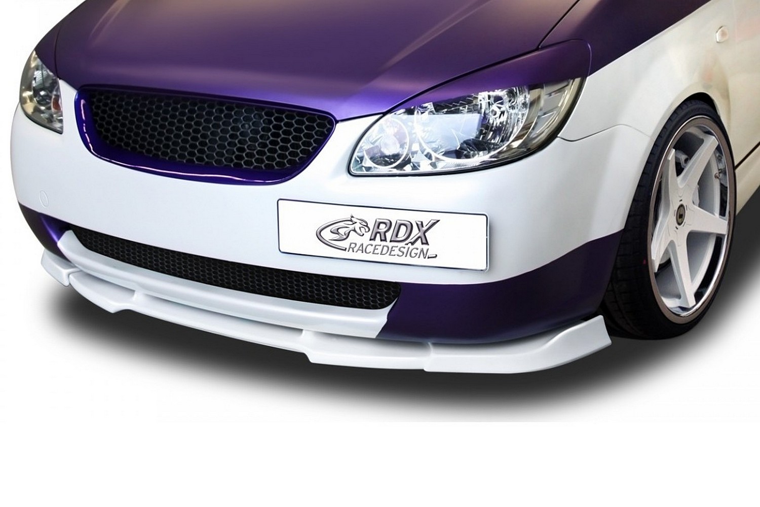 Voorspoiler geschikt voor Hyundai Getz 2002-2011 3 & 5-deurs hatchback Vario-X PU