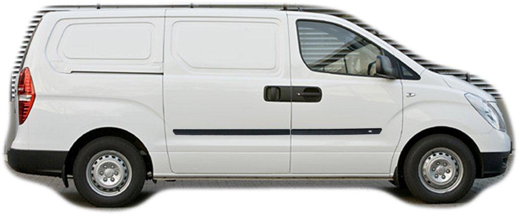 Door protectors Hyundai H-1 / H300 2008-present set