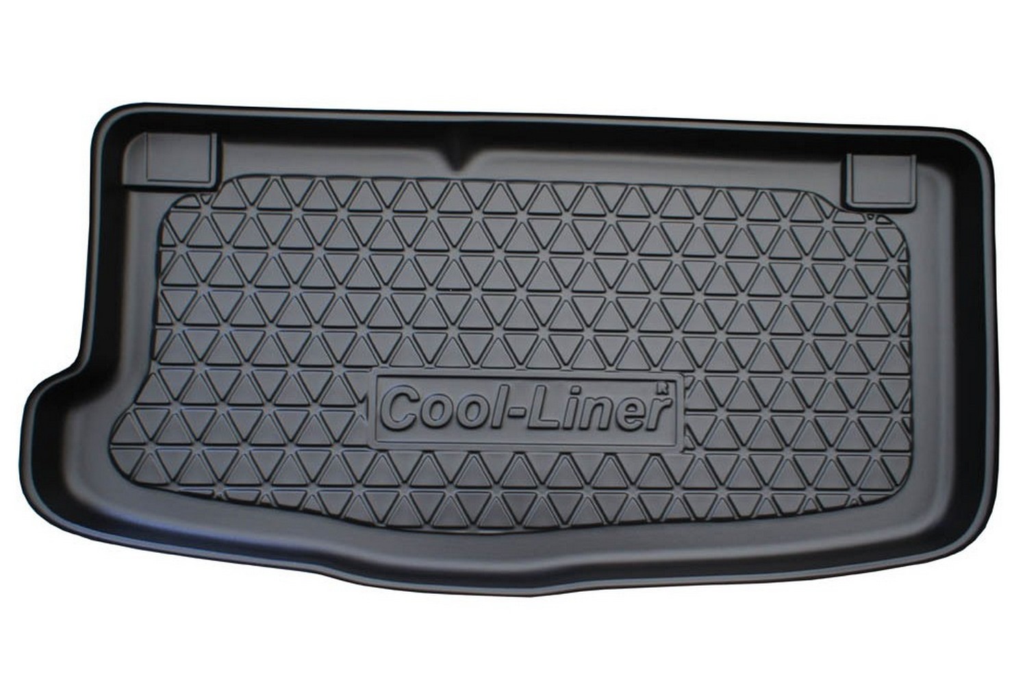 Boot mat suitable for Hyundai i10 (PA) 2008-2013 5-door hatchback Cool Liner anti slip PE/TPE rubber