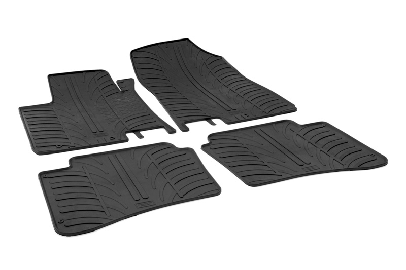 Tapis convient à Hyundai i20 (GB) 2014-présent 5 portes bicorps caoutchouc Rubbasol