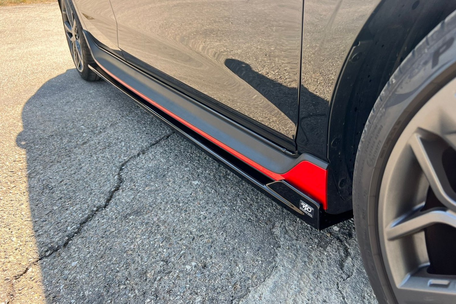 Side skirts Hyundai i20 (BC3) 2020-present 5-door hatchback ABS