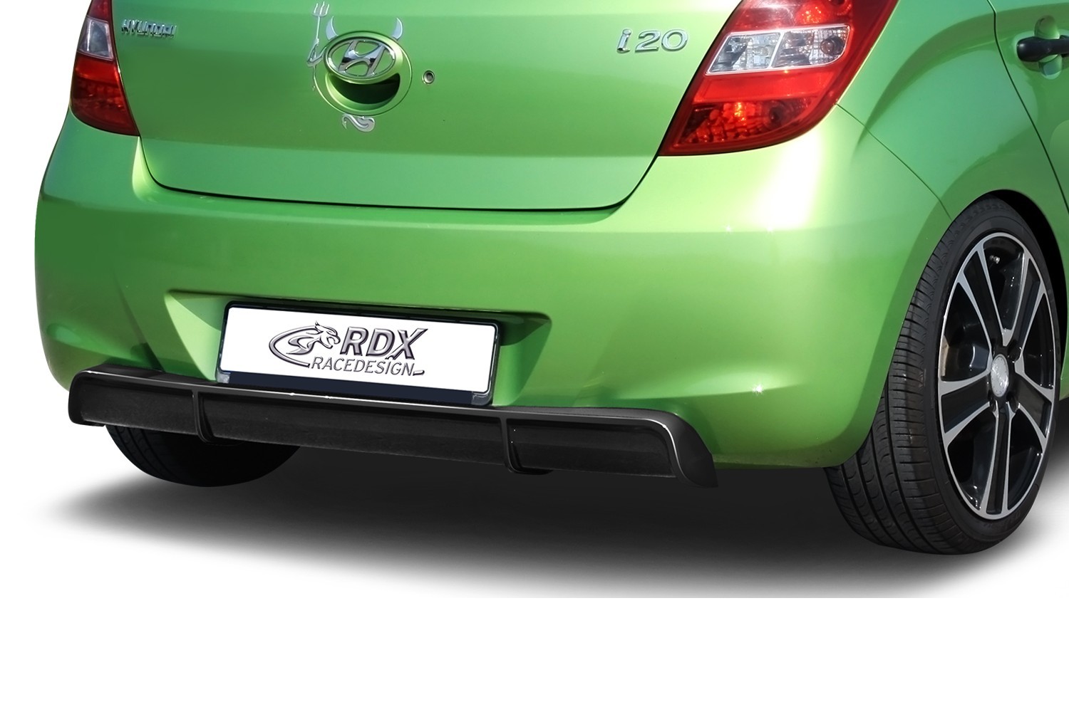 Achterdiffusor geschikt voor Hyundai i20 (PB) 2009-2012 3 & 5-deurs hatchback ABS
