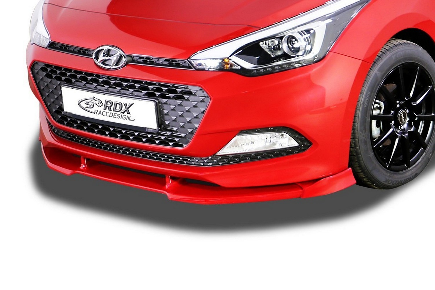 Front spoiler suitable for Hyundai i20 (GB) 2014-2020 5-door hatchback Vario-X PU