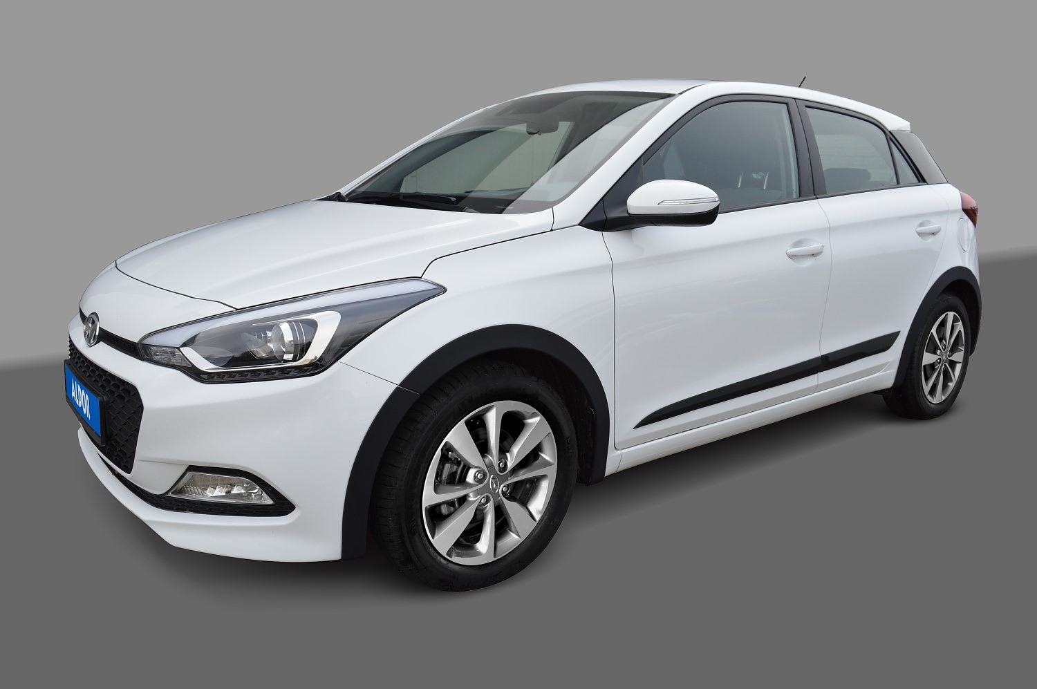 Wheel arch set suitable for Hyundai i20 (GB) 2014-2018 5-door hatchback matt black