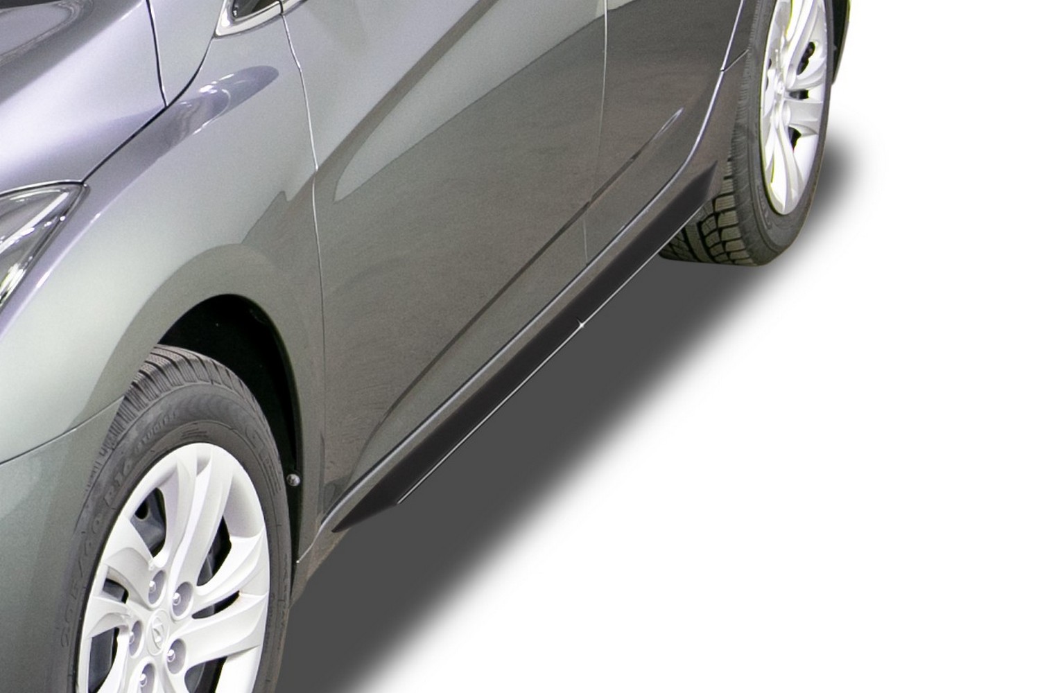 Jupes latérales Hyundai i40 2011-présent 4 portes tricorps &#34;Slim&#34; ABS