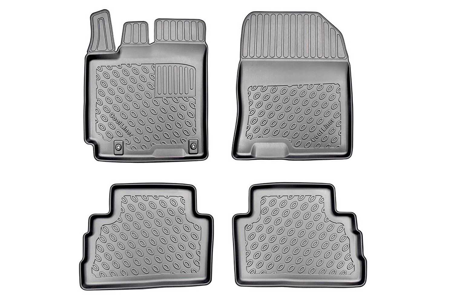 Fußmatten passend für Hyundai Kona (OS) 2017-2022 Cool Liner PE/TPE Gummi