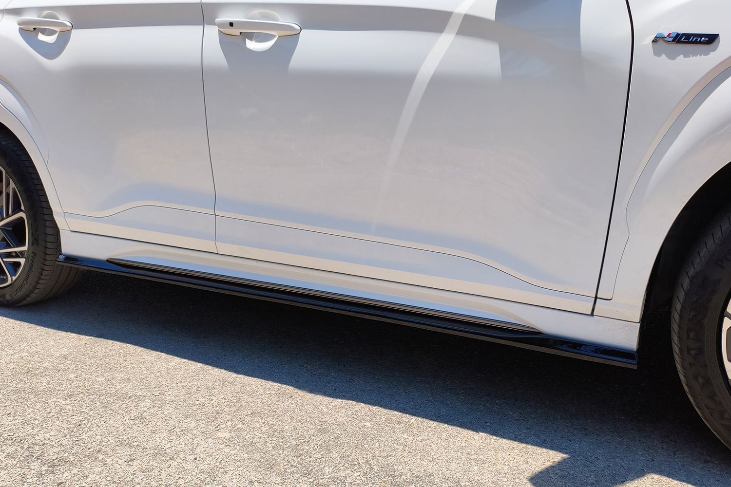 Sideskirts geschikt voor Hyundai Kona (OS) 2020-2022 Sideskirts geschikt voor Hyundai Kona (OS) 2020-2022