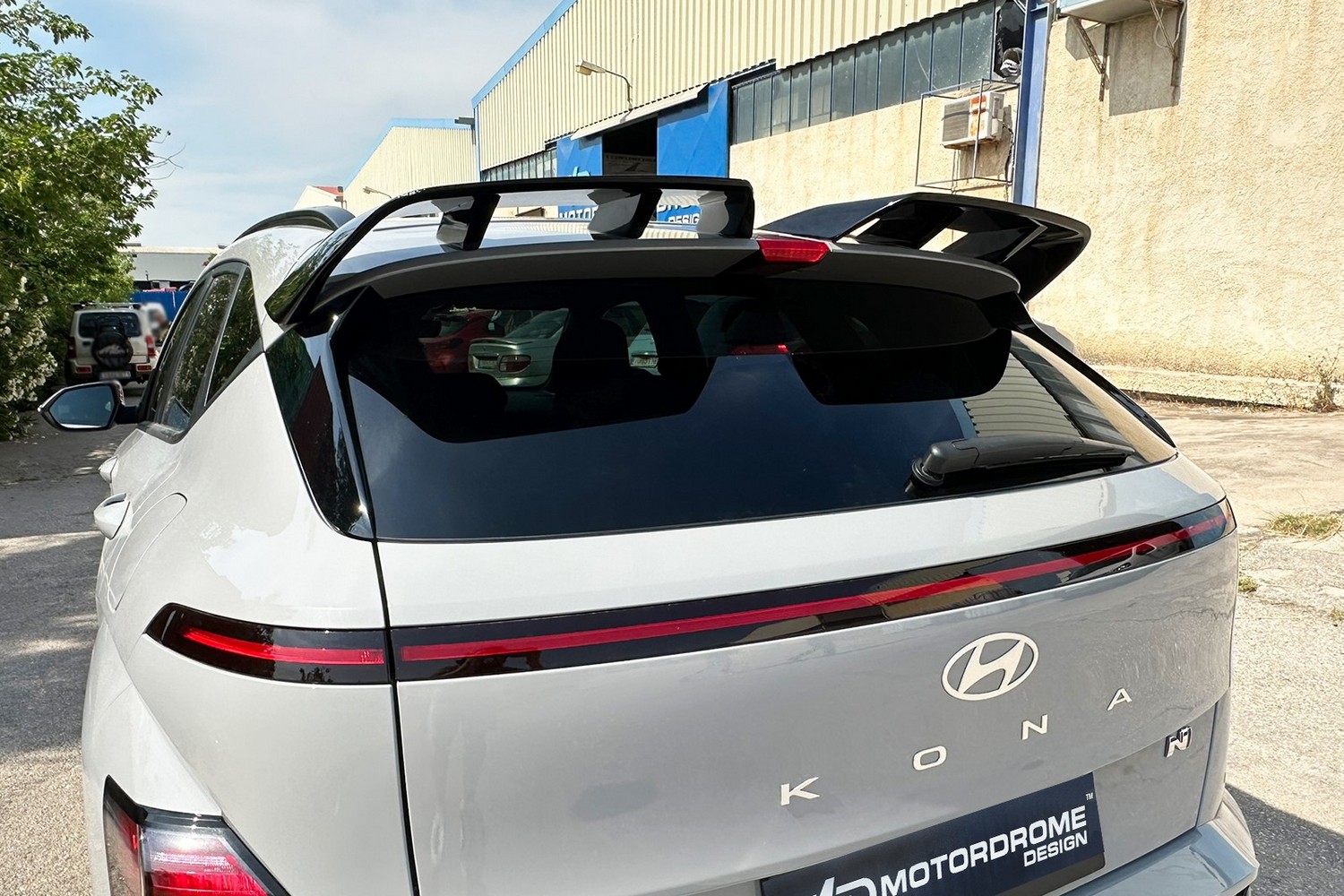 Roof spoiler suitable for Hyundai Kona (SX2) 2023-present