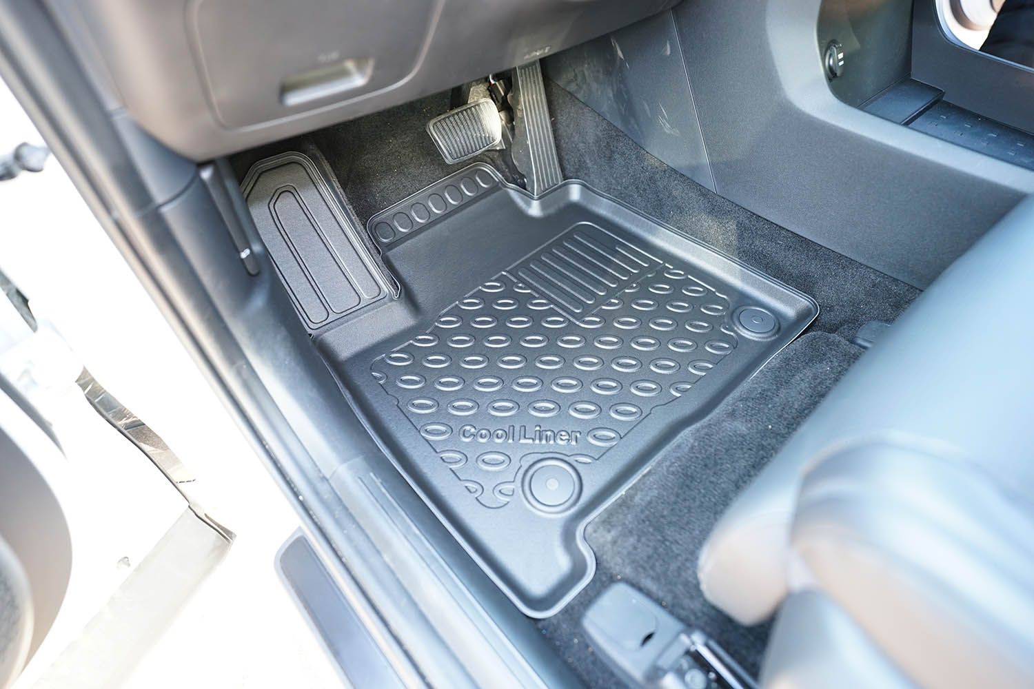 Car mats suitable for Hyundai Santa Fe (MX5) 2024-present Cool Liner PE/TPE rubber (HYU1SFFM-C) (2)