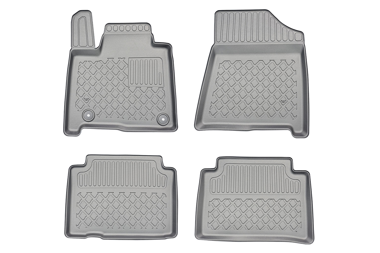 Fußmatten passend für Hyundai Santa Fe (MX5) 2024-heute Guardliner PE/TPE Gummi Fußmatten passend für Hyundai Santa Fe (MX5) 2024-heute Guardliner PE/TPE Gummi