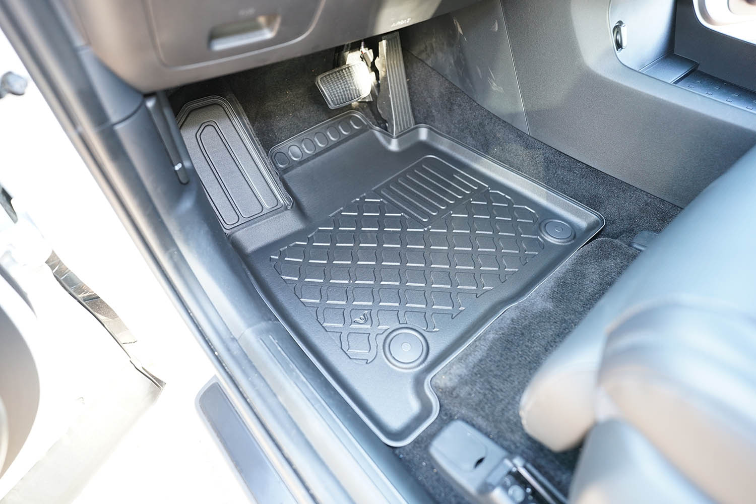 Car mats suitable for Hyundai Santa Fe (MX5) 2024-present Guardliner PE/TPE rubber (HYU1SFFM-G) (2) Car mats suitable for Hyundai Santa Fe (MX5) 2024-present Guardliner PE/TPE rubber (HYU1SFFM-G) (2)