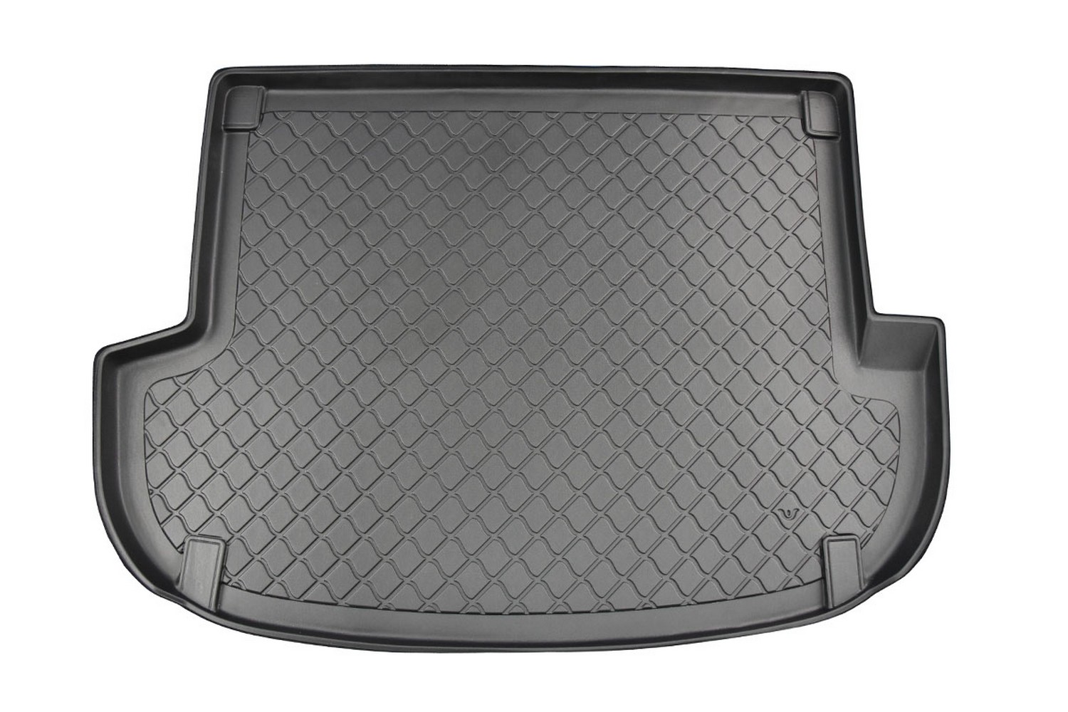 Boot mat suitable for Hyundai Santa Fe (CM) 2006-2012 Guardliner anti slip PE/TPE rubber