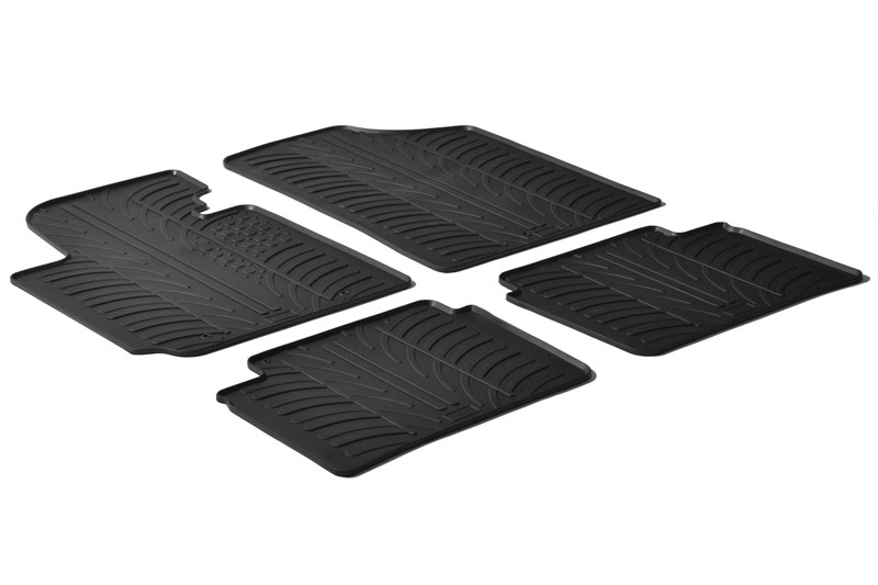 Automatten geschikt voor Hyundai Veloster 2011-2018 Rubbasol rubber