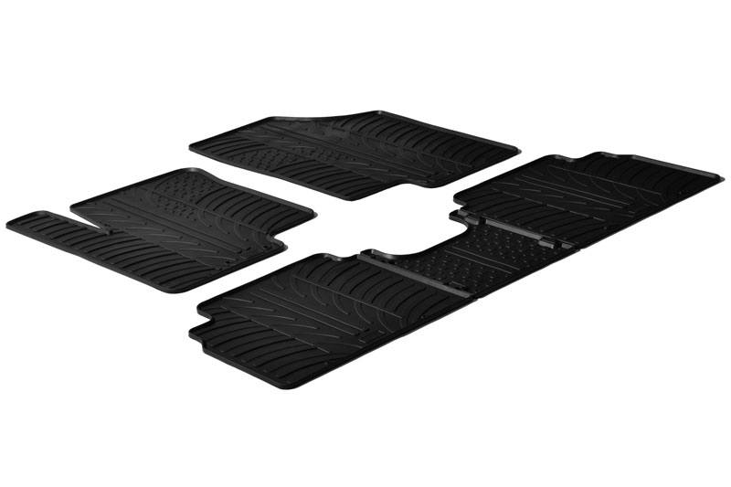Tapis convient à Hyundai ix20 2010-2019 5 portes bicorps caoutchouc Rubbasol