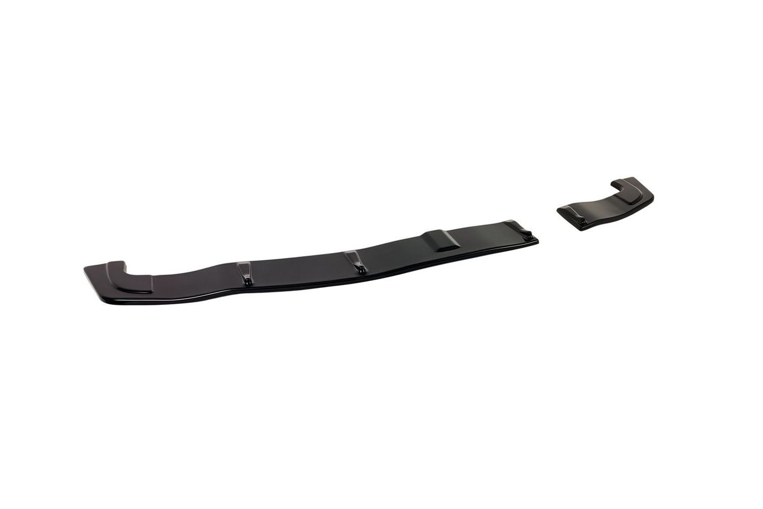 Rear diffuser Hyundai i20 (BC3) 2020-present 5-door hatchback ABS - painted (4)