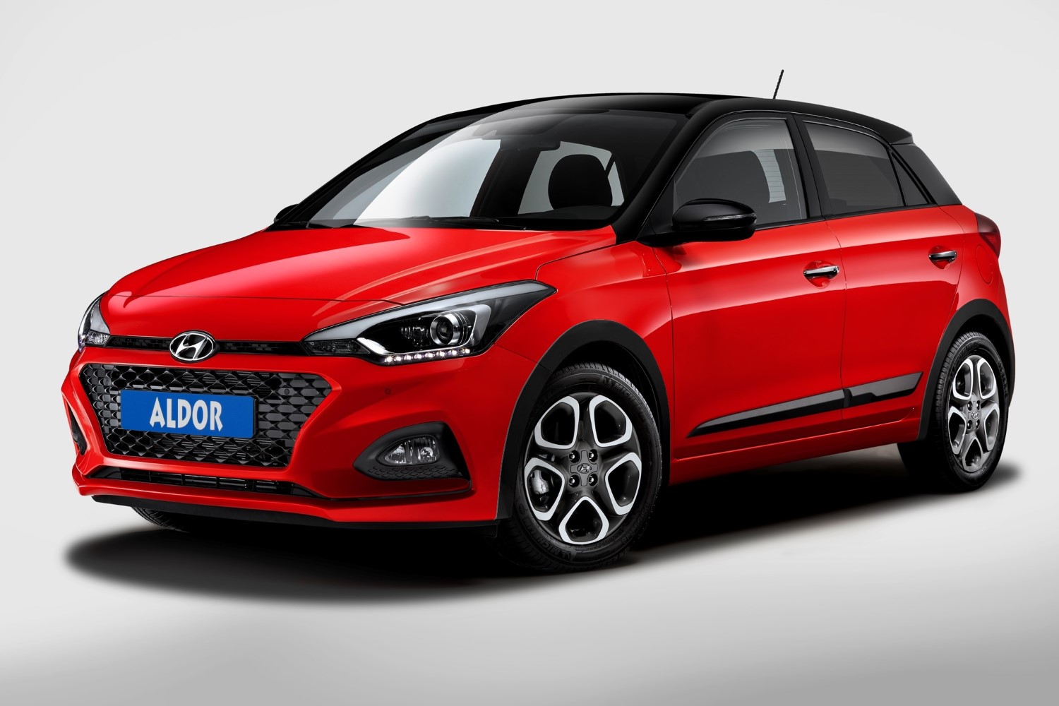 Hyundai I20 Gb 2018 Heute 5 Turer Schragheck Radlaufsatz Mattschwarz