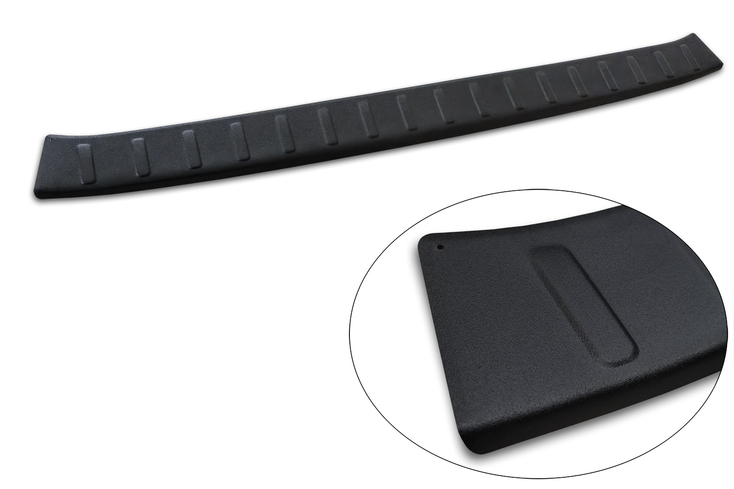 Rear bumper protector suitable for Hyundai Inster (AX1 EV) 2024-present 5-door hatchback stainless steel matt black (5) Rear bumper protector suitable for Hyundai Inster (AX1 EV) 2024-present 5-door hatchback stainless steel matt black (5)