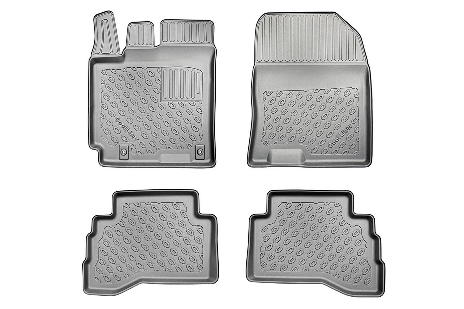 Fußmatten passend für Hyundai Kona (OS) 2017-2022 Cool Liner PE/TPE Gummi