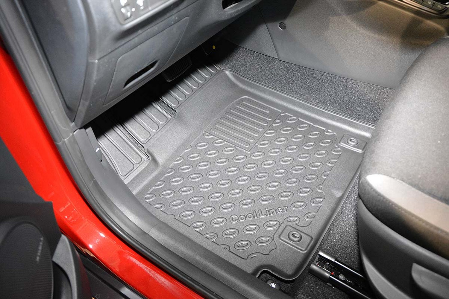 Car mats suitable for Hyundai Kona (OS) 2017-2022 Cool Liner PE/TPE rubber (HYU2KOFM-C) (2) Car mats suitable for Hyundai Kona (OS) 2017-2022 Cool Liner PE/TPE rubber (HYU2KOFM-C) (2)