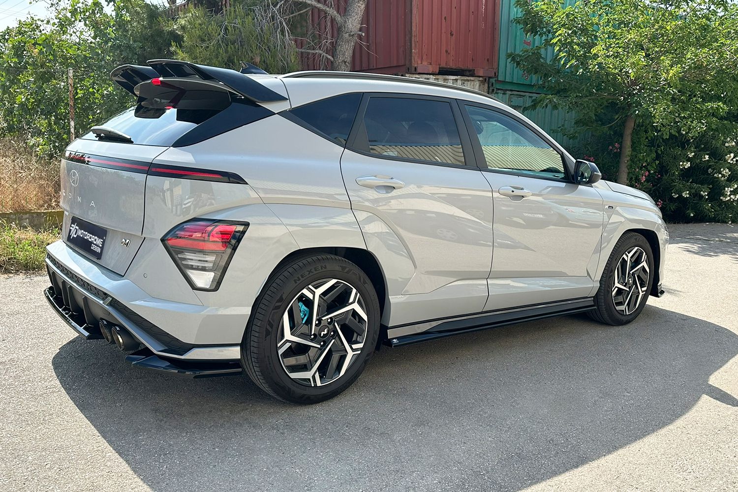 Side skirts suitable for Hyundai Kona (SX2) 2023-present - painted (2) Side skirts suitable for Hyundai Kona (SX2) 2023-present - painted (2)