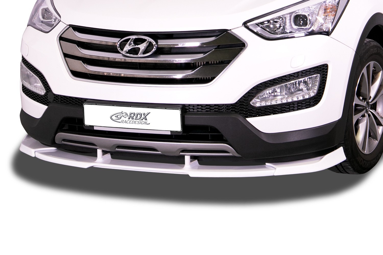 Front spoiler Vario-X Hyundai Santa Fe (DM) 2012-2015 PU
